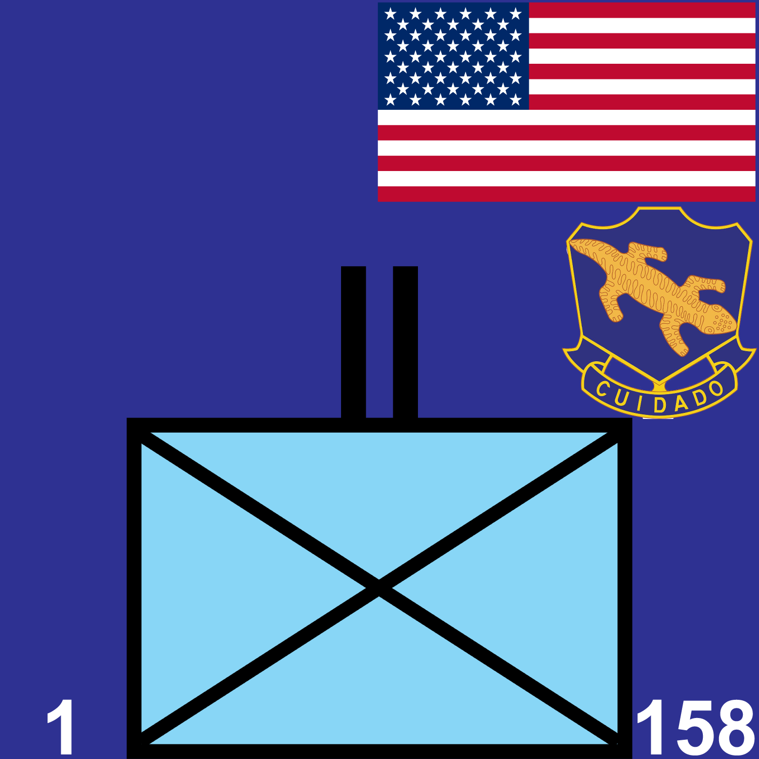 1st Battalion, 158th Infantry Regiment icon